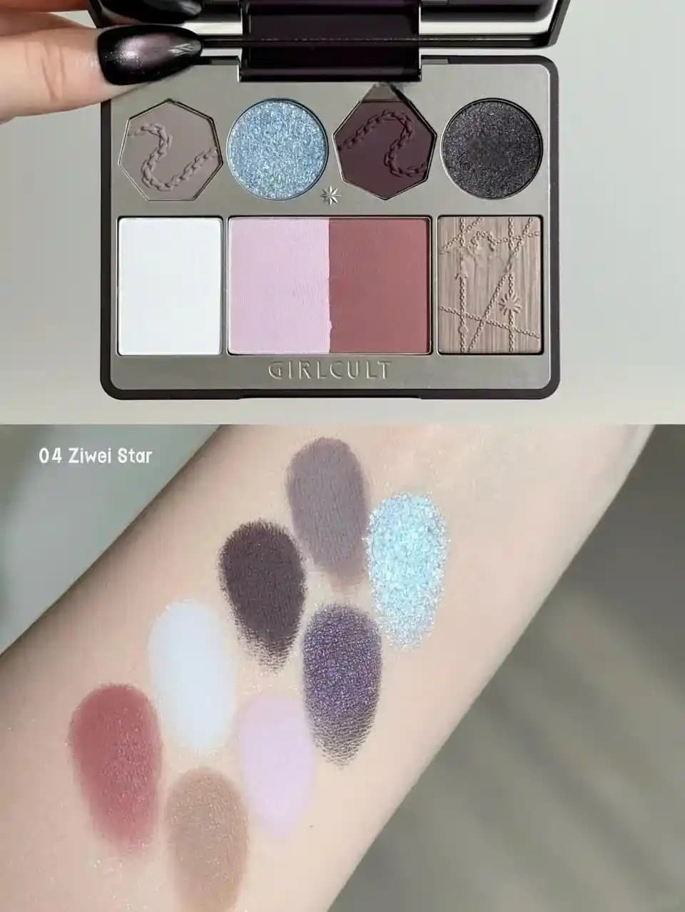 Girlcult Makyaj Ürünleri: Soluk-Yeşil Tenlere Özel Gri ve Mor Alt Tonlu C-Beauty Koleksiyonu