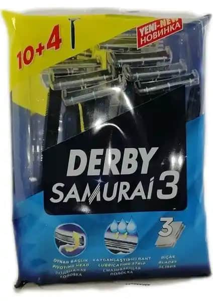 Derby Samurai 3 ve Gillette Blue3 Comfort Tıraş Bıçakları Karşılaştırması