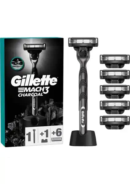 Gillette Mach3 Charcoal Tıraş Makinesi ve Yedek Bıçakları Karşılaştırması 2023