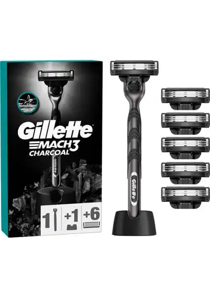 Gillette Mach3 Start ve Mach3 Charcoal Tıraş Makinesi Karşılaştırması 2