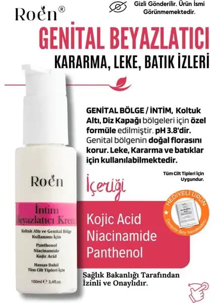 Life Butter ve Roen Genital Bölge Beyazlatıcı Krem Karşılaştırması 2