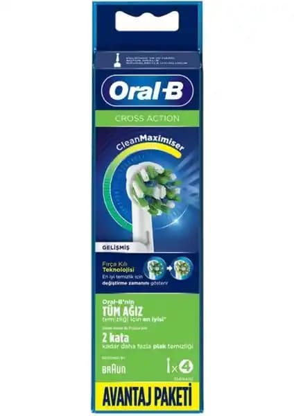 Oral-B Cross Action ve Şarjlı Diş Fırçası Yedek Başlıklarının Karşılaştırması