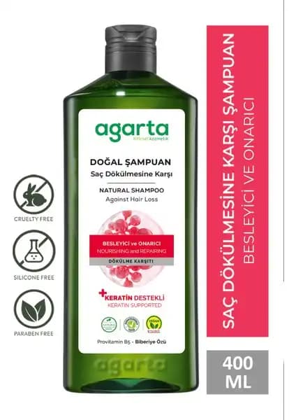 Agarta Doğal Saç Dökülmesine Karşı Şampuan: Etkili ve Doğal Saç Bakımı Çözümü