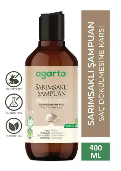 Agarta Doğal Sarımsaklı Şampuan: Saç Dökülmesine Karşı Doğal ve Güvenilir Çözüm