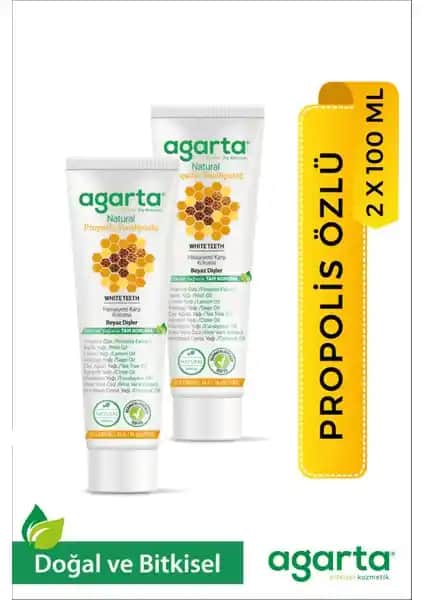 Agarta Florürsüz Propolis Diş Macunu: Doğal ve Etkili Ağız Sağlığı Çözümü