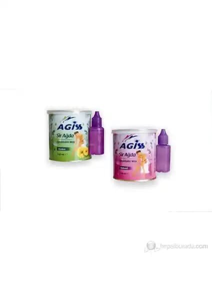 Agiss Sır Ağda Konserve 240gr Doğal ve Etkili Tüy Alma Çözümü