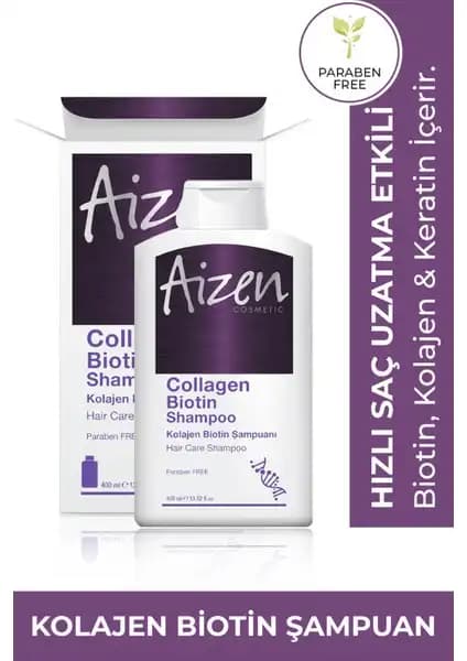 Aizen Collagen Keratin Şampuanı: Saç Dökülmesine Karşı Güçlü ve Canlı Saçlar İçin