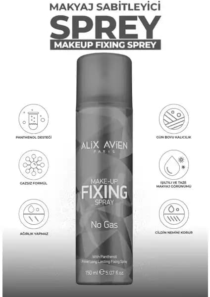 Alix Avien Fixing+ Makyaj Sabitleyici Sprey: Uzun Süre Taze ve Parlak Makyaj İçin Güncel Rehber