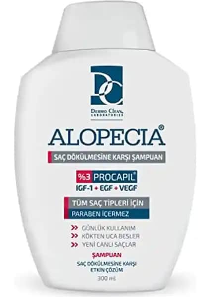 Alopecia Procapil ve IGF İçerikli Şampuan ile Saç Sağlığını Güçlendirme ve Dökülmeyi Azaltma