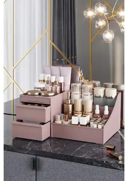 Apexel Pufwin Elegance Makaj ve Kozmetik Organizeri Şık ve Çok Yönlü Tasarım
