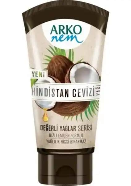 Arko Nem Hindistan Cevizi Yağlı Krem: Doğal ve Etkili Cilt Nemlendirme Çözümü