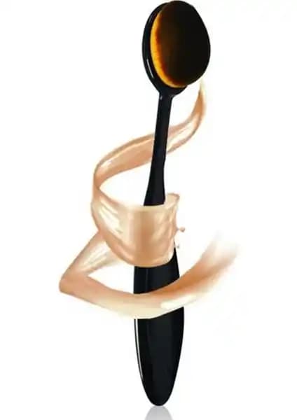 ARVACY Oval Makyaj Fırçası Profesyonel ve Çok Amaçlı Kullanım İçin Uygun