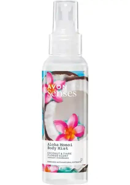 Avon Aloha Monoi Hindistan Cevizi ve Taç Çiçeği Kokulu Vücut Spreyi İnceleme ve Detaylar