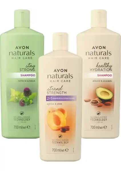 Avon Naturals Kayısı Shea Özlü Şampuan Paketi: Doğal ve Çok Yönlü Saç Bakım Çözümü