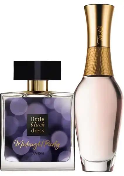 Avon Treselle ve Little Black Dress Midnight Party Parfüm Paketi: Şık ve Kalıcı Kadın Kokuları