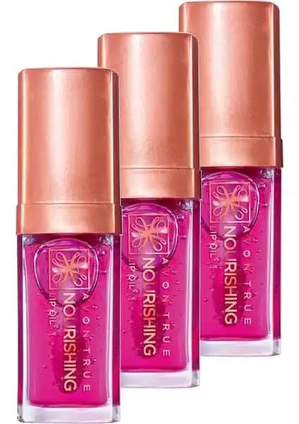 Avon True Nourishing Dudak Yağı Blossom Üçlü Setiyle Doğal ve Parlak Dudaklar