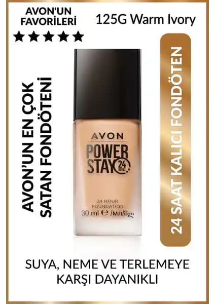Avon True Power Stay Fondöten: 24 Saat Kalıcı ve Suya Dayanıklı Makyaj Çözümü