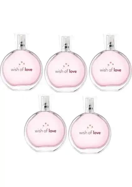 Avon Wish Of Love Edt 50ML Kadın Parfüm Beşli Seti Zarafet ve Çekicilik İçin Ideal