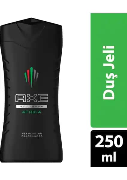 Axe Duş Jeli Africa 250 ml Erkekler İçin Ferahlatıcı Temizlik Deneyimi