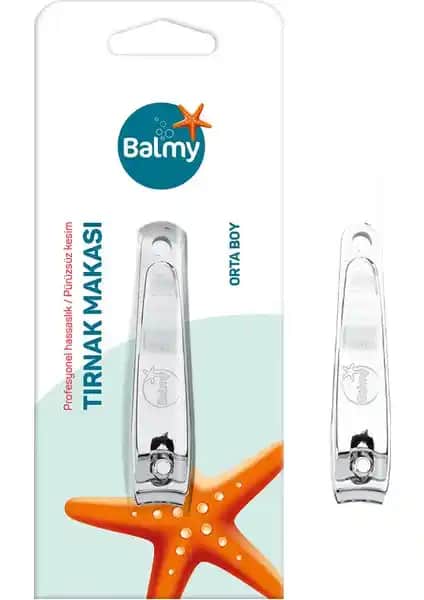 Balmy Orta Boy Tırnak Makası Güvenilir Keskinlik ve Ergonomik Tasarım ile Kullanım Kolaylığı