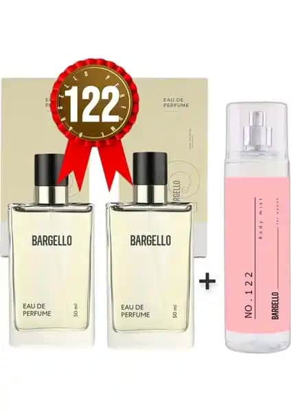 Bargello Kadınlar İçin Oriental Klasik Parfüm ve Body Mist Seti 50 ml Eau de Parfum ve 200 ml Body Mist
