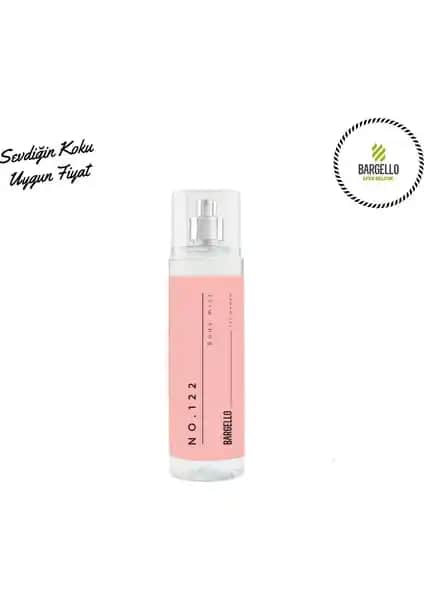 Bargello NO.122 Ferahlatıcı Vücut Spreyi Kadınlar İçin Gün Boyu Tazelik ve Çekicilik Sağlar