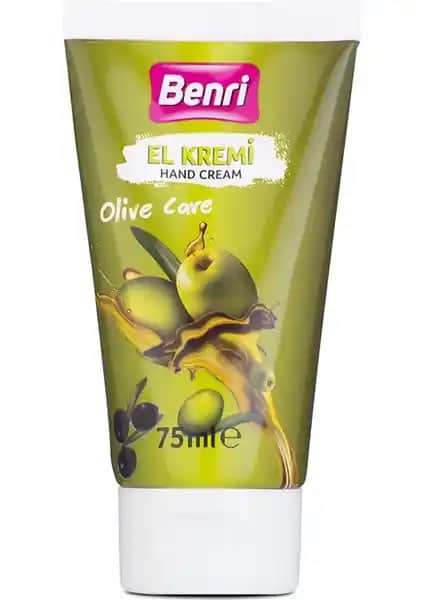 Benri Olive Care El Kremi Günlük El Bakımı İçin Güçlü ve Etkili Çözüm