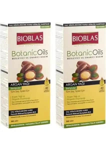 Bioblas Botanic Oils Argan Yağlı Şampuan: Doğal İçeriklerle Saç Güçlendirme ve Parlaklık Sağlar