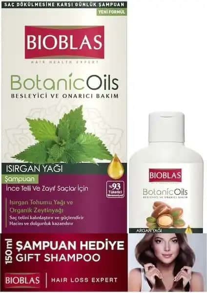 Bioblas Botanic Oils Isırgan ve Argan Şampuanları: Doğal Saç Bakımında Yenilikçi Çözümler
