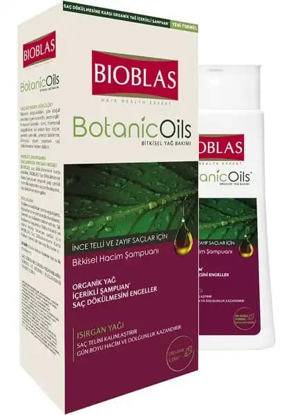 Bioblas Botanic Oils Isırgan Yağlı Şampuanı: Doğal Saç Bakımında Güçlü ve Hacimli Çözüm