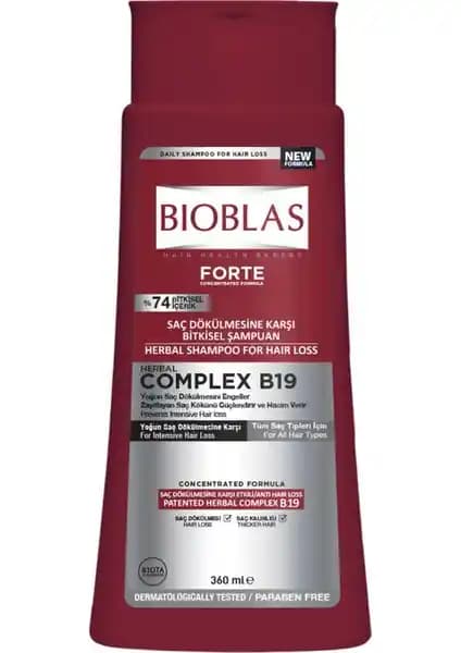 Bioblas Forte Şampuan: Saç Dökülmesine Karşı Doğal ve Güçlendirici Çözüm