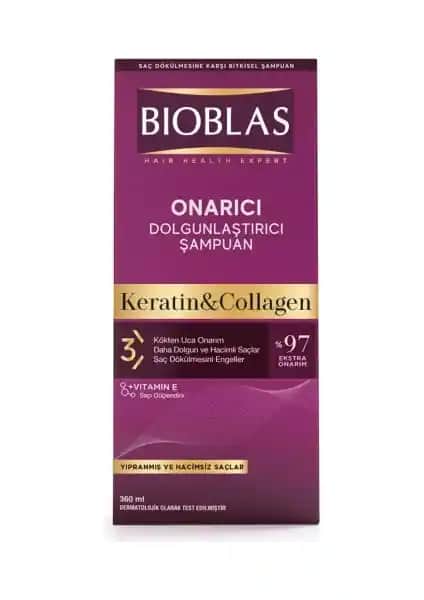 Bioblas Hacim Artırıcı Şampuan İnce Telli Saçlar İçin Doğal ve Güçlendirici Bakım Ürünü