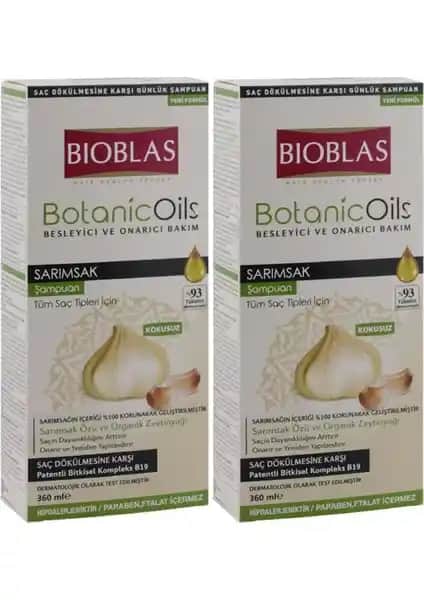 Bioblas Organik Sarımsak Özlü Şampuan Saç Dökülmesine Karşı Doğal ve Güçlendirici Çözüm