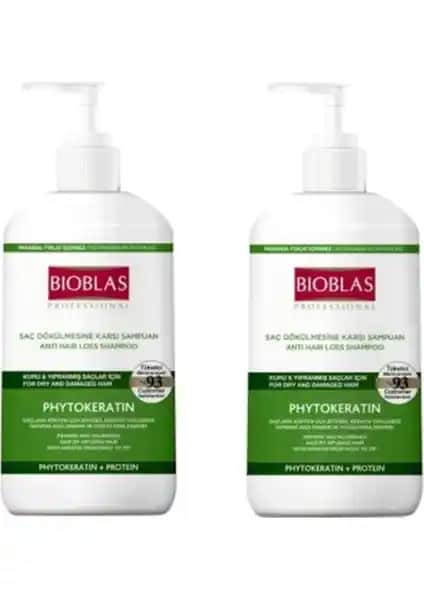 Bioblas Pytokeratin Kuru ve Yıpranmış Saçlar İçin Güçlendiren ve Nemlendiren Şampuan