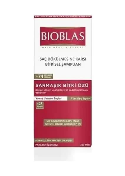 Bioblas Sarmaşık Özlü Şampuan ile Saç Dökülmesine Doğal Çözüm ve Güçlendirme
