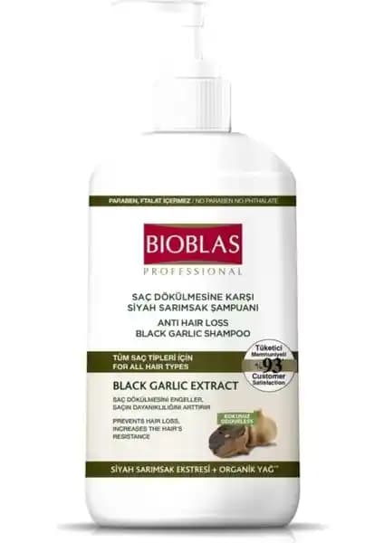 Bioblas Siyah Kara Sarımsak Şampuanı: Doğal ve Etkili Saç Bakım Çözümü