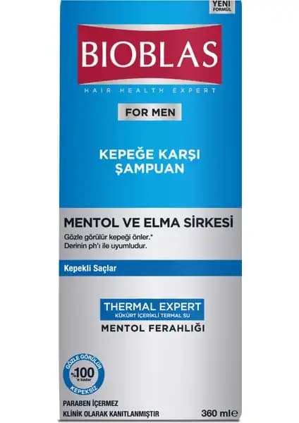 Bioblas Thermal Expert Erkekler İçin Kepeğe Karşı Doğal Saç Bakım Şampuanı Ürün İncelemesi