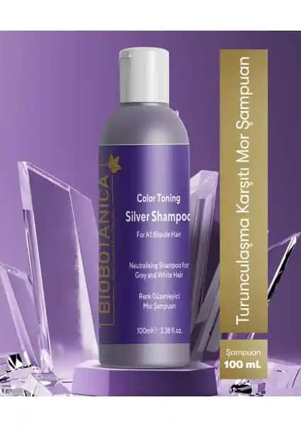 Biobotanica Silver Turunculaşma Karşıtı Mor Şampuan Saç Rengini Koruyan Yenilikçi Bakım Ürünü