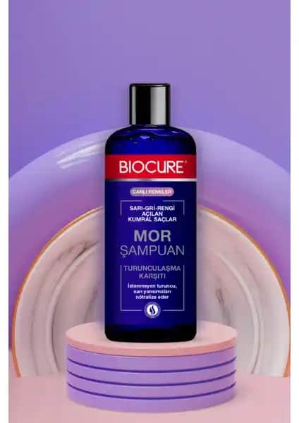Biocure Mor Şampuan ile Saç Renginizi Koruyun ve Parlaklığını Artırın
