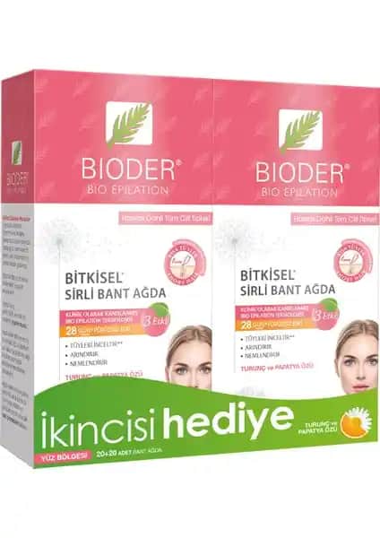 Bioder Ağda Bandı Yüz İçin Pratik ve Doğal Çözüm Yüz Bakımında Yenilik