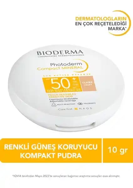 Bioderma Photoderm Mineral Compact SPF50+ ile yüksek koruma ve doğal makyaj deneyimi