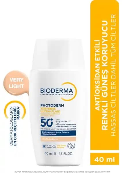 Bioderma Photoderm XDefense SPF50+ Renkli Güneş Kremi: Yüksek Koruma ve Doğal Görünüm