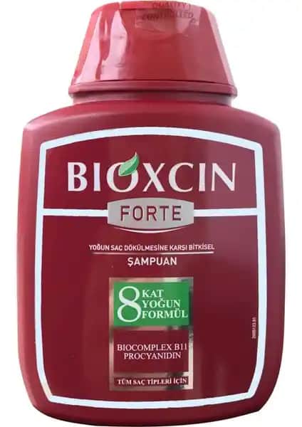 Bioxcin Forte 300 Ml Tüm Saçlar İçin Güçlendiren ve Dökülmeyi Azaltan Şampuan
