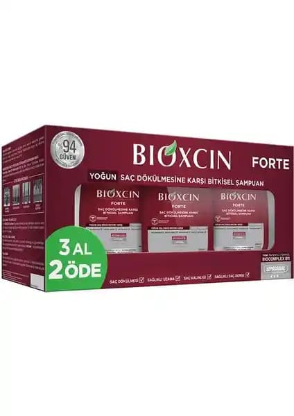Bioxcin Forte Saç Dökülmesine Karşı Bakım Şampuanı Güçlü ve Sağlıklı Saçlar İçin Doğal Çözüm