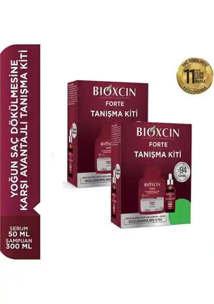 Bioxcin Forte Tanışma Paketi: Saç Dökülmesine Karşı Güçlendiren Doğal Çözüm