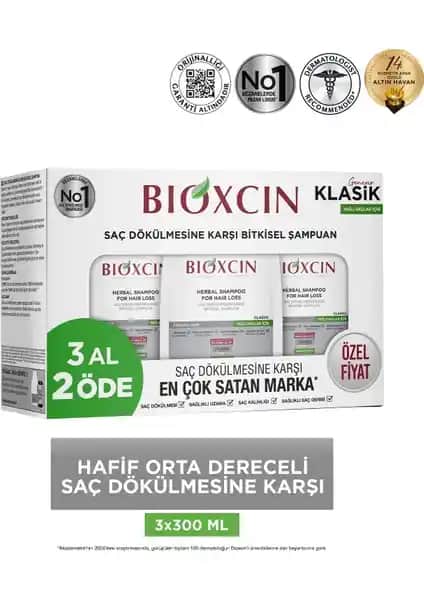 Bioxcin Genesis Şampuan Yağlı Saçlar İçin Doğal ve Etkili Saç Bakım Çözümü