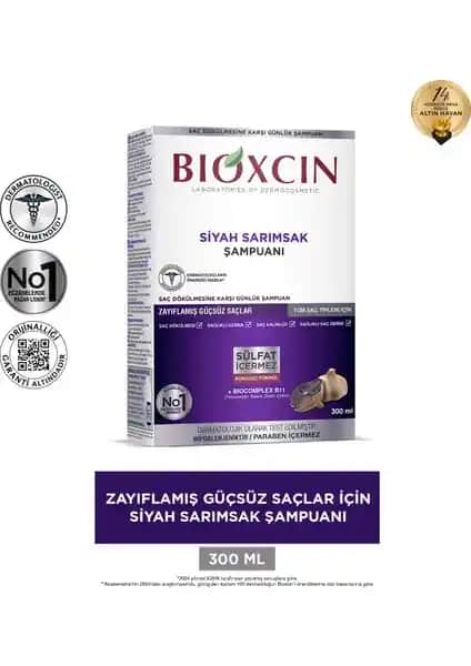 Bioxcin Siyah Sarımsak Şampuanı ile Saç Dökülmesine Doğal Çözüm Sunar