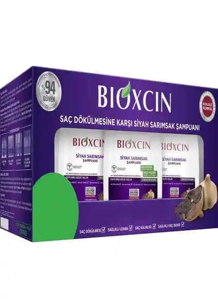 Bioxcin Siyah Sarımsak Şampuanı: Saç Dökülmesine Karşı Doğal Güç ve Sağlıklı Uzama