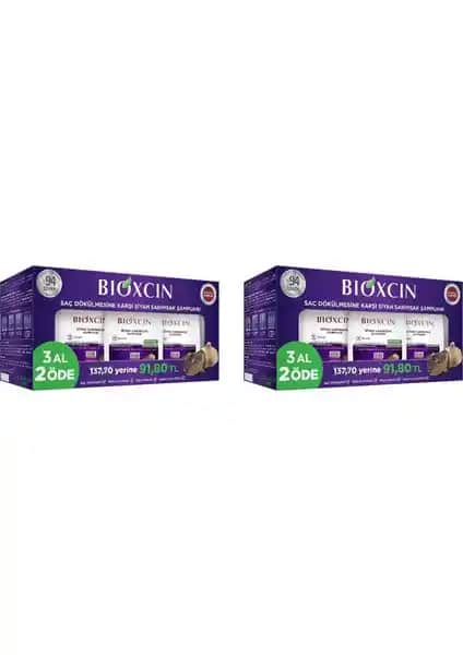 Bioxcin Siyah Sarımsaklı Şampuan 2'li ile Saçlarınızda Güç ve Parlaklık Artışı