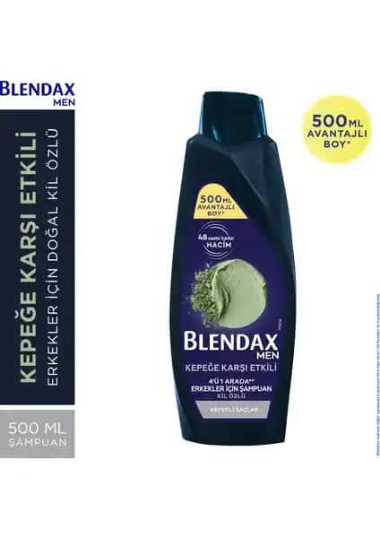 Blendax Doğal Kil Özlü Erkekler İçin Kepeğe Karşı Etkili Şampuan İncelemesi ve Kullanıcı Yorumları